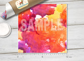 Abstract watercolor hand paint Patterned HTV 162